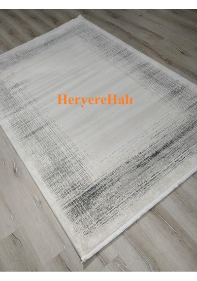 Lagos Xw Lgs 08 Cream Sılver Hav Toz Vermez Modern Makina Halısı