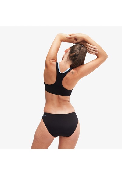 Speedo Placement 2 Piece Kadın Siyah Bikini - 8-00306016856