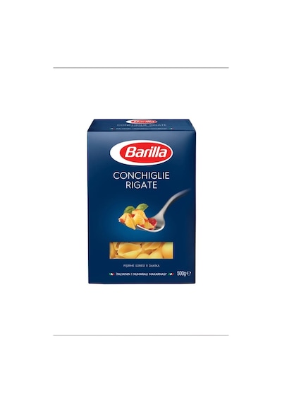 Barilla Conchiglie Rigate Mini Midye Makarna 9 x 500 G
