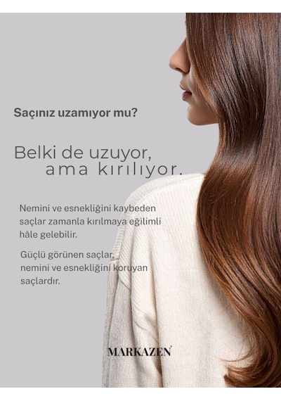 Markazen Hızlı Uzama Etkili At Kuyruğu Saç Şampuan 350 ML