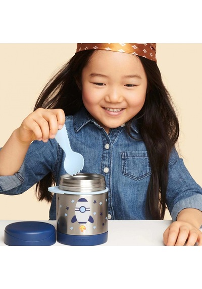 Skip Hop Zoo Paslanmaz Çelik Termos 325 Ml Roket Roket
