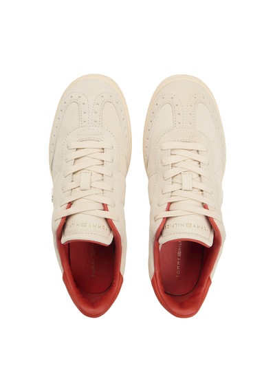 Tommy Hilfiger Th Herıtage Sneaker Kadın Bej Spor Ayakkabı - Fw0fw08822 Bej