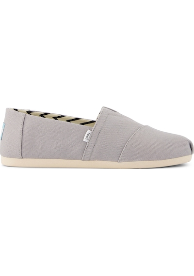 Espadril / Keten Erkek 10020857 Toms Alpargata Recycled Cotton Canvas Drizzle Grey Grey Gri