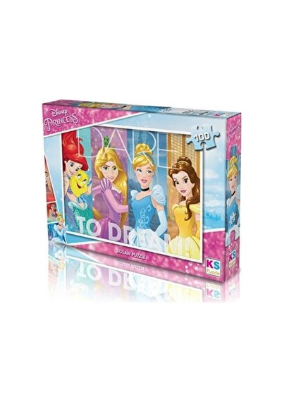 Ks Games Puzzle 100 Parça Lisanslı Prıncess Pr 714