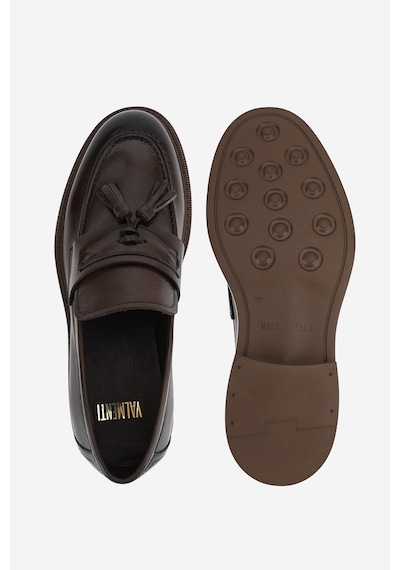 Valmenti Erkek Hakiki Deri Kahverengi Loafer Ayakkabı 1202 7674-66 Erk Ayk Sk26-27 Kahve Santo