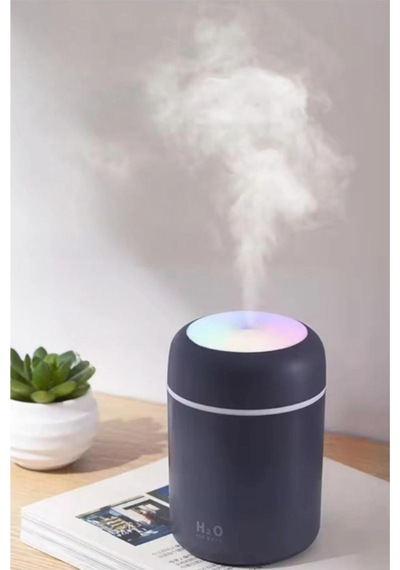 300 Ml Ulrasonik Ledli Hava Nemlendirici Buhar Makinesi Ve Aroma Difüzörü