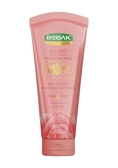Bebak Gül Özlü El ve Vücut Nemlendirici Kremi Tüp 75 ML