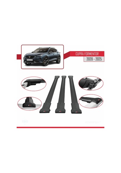 Cupra Formentor 2020 Ve Sonrası İle Uyumlu Fly Model Ara Atkı Tav
