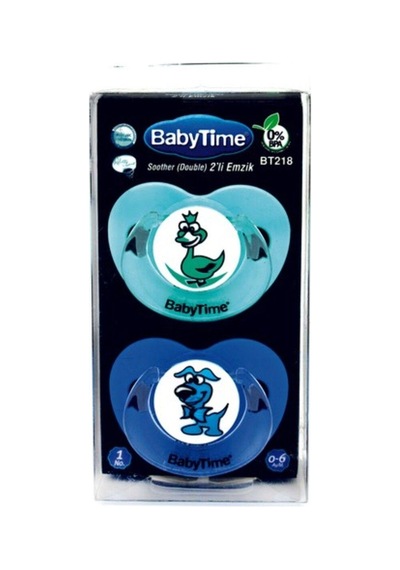 Babytime İkili Emzik Bt218 No.1