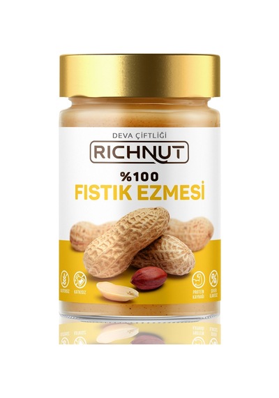 3'lü Paket Fıstık Ezmesi 3 Adet X 300 Gr