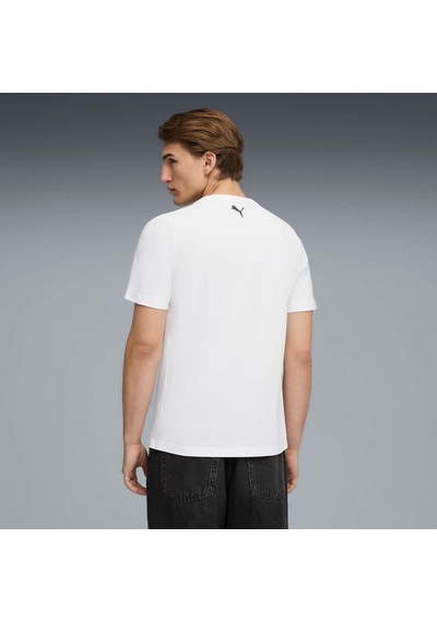 Future.puma.archıve Graphıc Unısex Tişört 632076 02 Beyaz