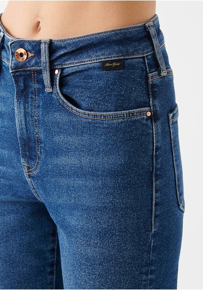 Mavi Cindy Gold Koyu İndigo Kadın Jean Pantolon M100277-33687 Koyu İndigo