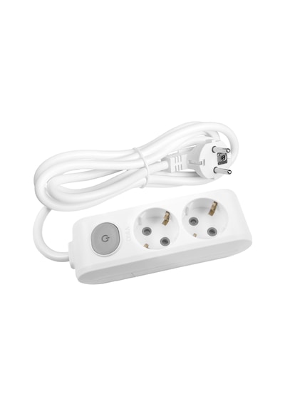 Viko Multi-let 2'li Grup Priz Anahtarlı Topraklı Çocuk Korumalı 2 Metre Beyaz - 90117202