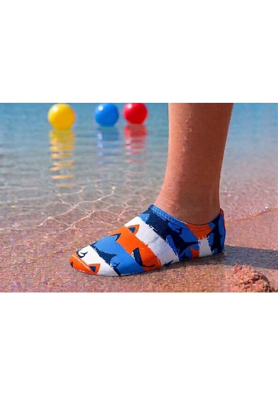 Gripptoes Kaymaz Damla Tabanlı Deniz&havuz Çorabı T1 Çok Renkli