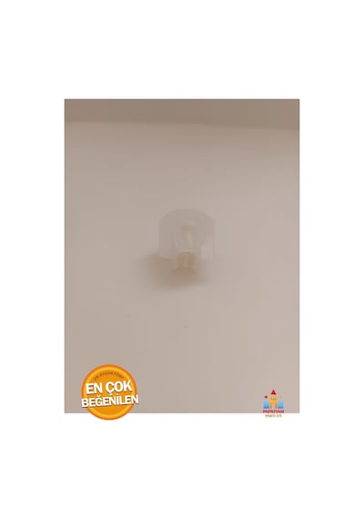 Stor Zebra Perde Tamir Aparatı Boru Tıpası Boru Tapası Şeffaf Renk 32mm Boru Çapı 1 Adet Turuncu