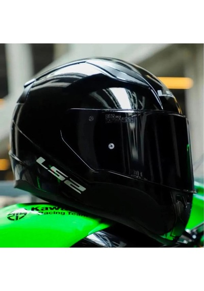 Ls2 Rapid 2 Full Face Motosiklet Kaskı Siyah Vizörlü Titanyum