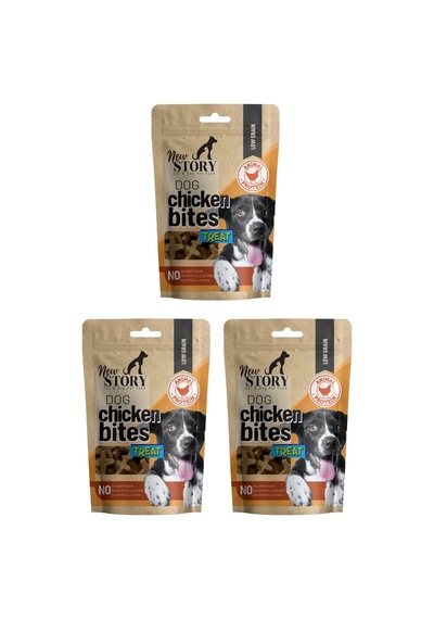 Dog Chicken Bites 3x80gr. Tavuklu, Köpek Ödül Maması