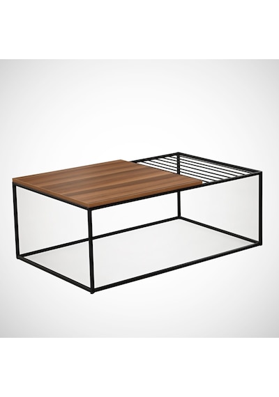 Zinus Orta Sehpa Metal & Orta Masa Ceviz / Metal Ayaklı Sehpa