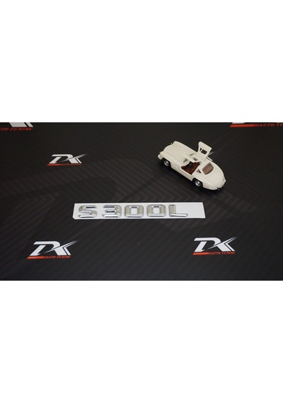 S300L Bagaj Krom Metal 3M 3D Yazı Logo
