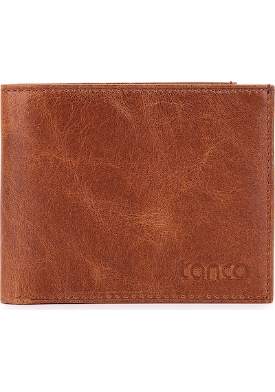 Tamer Tanca Erkek Hakiki Deri Taba Cüzdan 907 171 Erk Czdn Sk25-26 Taba Rıb Taba