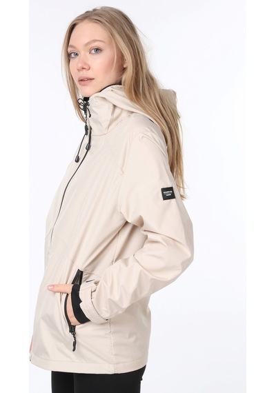 Ghassy Co.Kadın Rüzgarlık/Yağmurluk Omuz Detaylı Mevsimlik Taş Sp 500416805