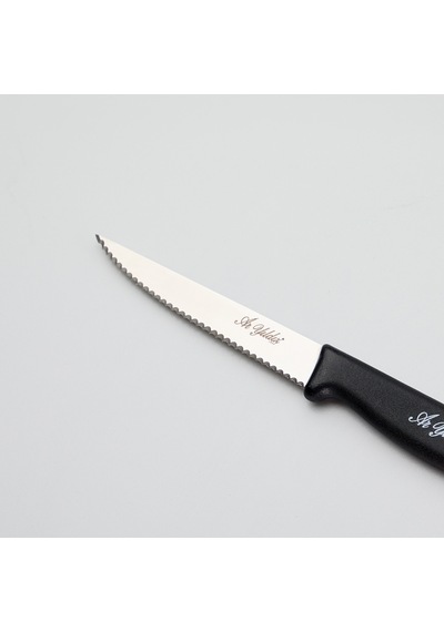 Aryıldız Basic Dişli Sebze Bıçağı Siyah 11 Cm Renkli