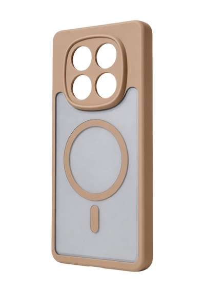 Xiaomi Redmi Note 15 Pro 4g Loji Magsafe Kapak - Çöl Titanyum Çok Renkli