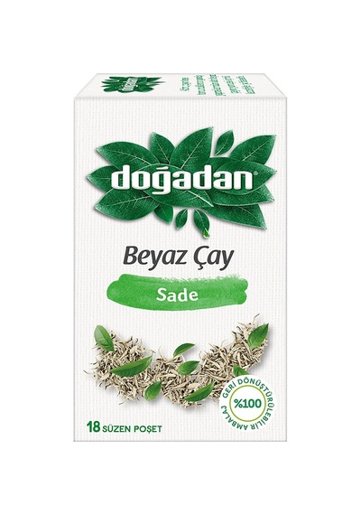 Doğadan Beyaz Çay 18'li 25g Sade - Yumuşak İçimli Ve Hafif Aromalı 8'li Avantaj Paketi - 8 Adet Tarı 25 G