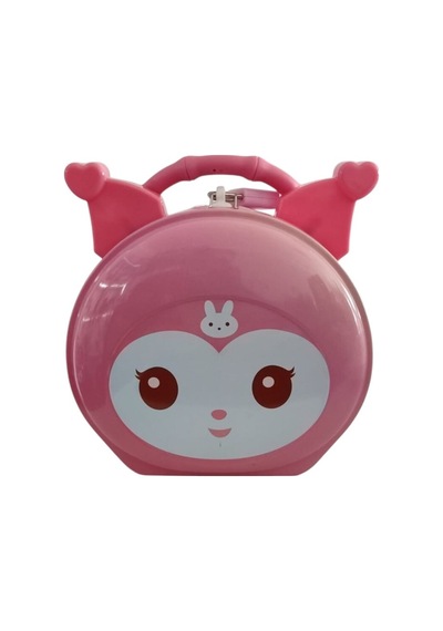 Kuromi Kilitli Kumbara Hediye Ve Doğum Günü Aksesuarı Pembe