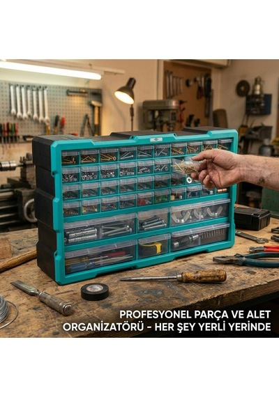 Eurostar Kkd5146 Yatay Monoblok Organizer Çekmece Seti 46'lı
