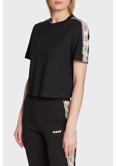 Guess Bayan T Shirt V3RI08I3Z14 JBLK SİYAH Siyah
