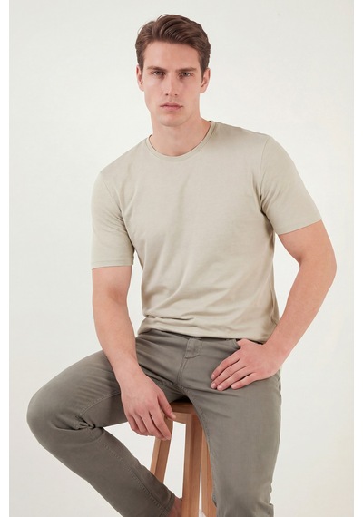 Buratti Erkek T Shirt 59020001 Taş
