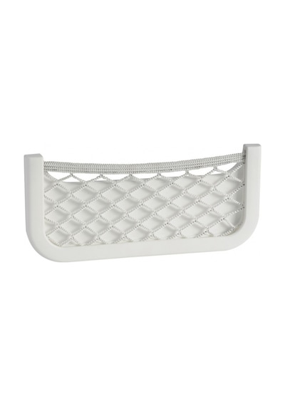 Marin Beyaz Fileli Eşya Yuvası Cep Plastik - Tekne Yat Motoryat 250X115X10