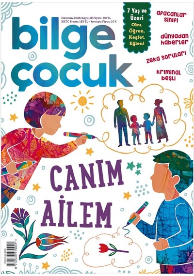 Bilge Çocuk Dergi Haziran 2026 7-12 Yaş