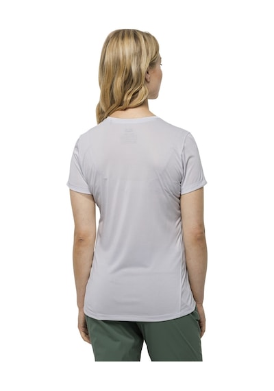Jack Wolfskin Crosstrail Graphic Kadın Tişört Beyaz