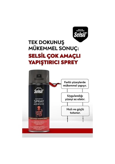 Cok Amacli Yapistirici Sprey