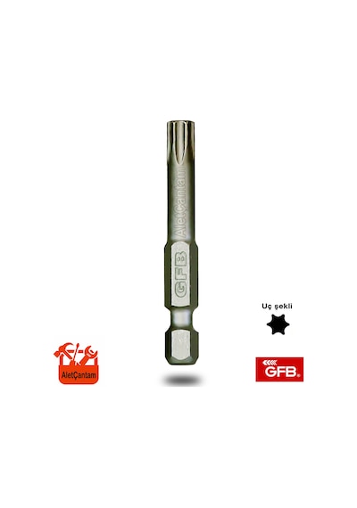 Bits Uç Tork Uç Vidalama Ucu Torx Matkap Ucu  T27 X 50 Mm