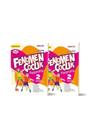 Fenomen Çocuk 2. Sınıf Matematik 1. Ve 2. Kitap Yeni Nesil Sorular 2023