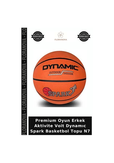 Premium Oyun Erkek Aktivite Voit Dynamıc Spark Basketbol Topu N7