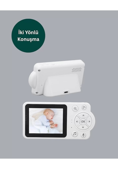 Northcity Ebeveyn Kontrollü 2.8 İnç Bebek Monitörü Güvenli İzleme Diğer