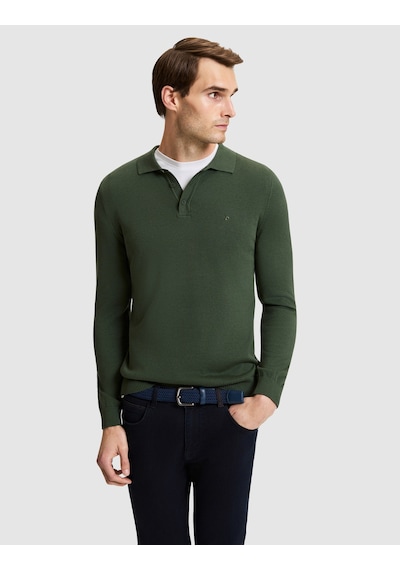 Pierre Cardin Koyu Haki Slim Fit Basic Kazak 50331477-vr111