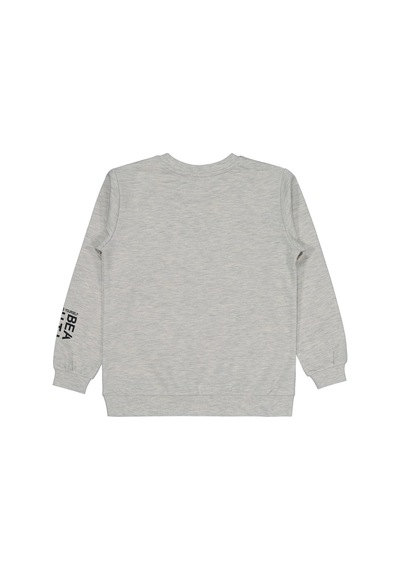Civil Girls Basic 6-9 Yaş Sweatshirt - Ekru Ekrumelanj