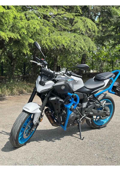 Yamaha Mt 07 Ön Koruma Demiri Mavi 2025 Uyumlu