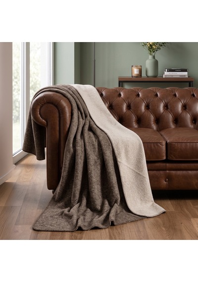 Maxstyle Tek Kişilik Battaniye Brown 150x200 Cm Renkli