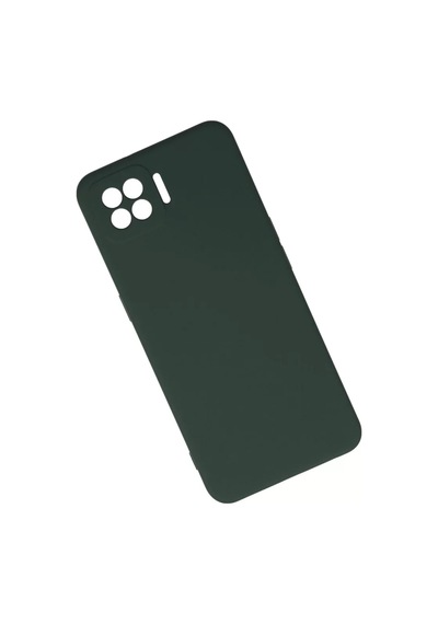 Newface Oppo A73 Kılıf Nano İçi Kadife Silikon - Koyu Yeşil