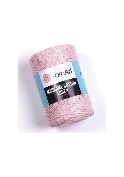 El Örgü İpi Macrame Cotton Lurex, 732, 4x250 Gr