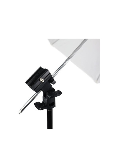 Flash Shoe Umbrella Holder Swivel Light Stand