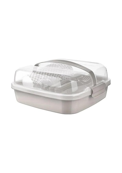Lovely Piknik Seti 6'lı Set Açık Pembe - Siyah