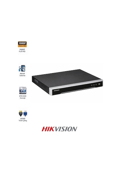 Ds-7616nı-q1 16 Kanal Nvr 4k Kayıt Destekli