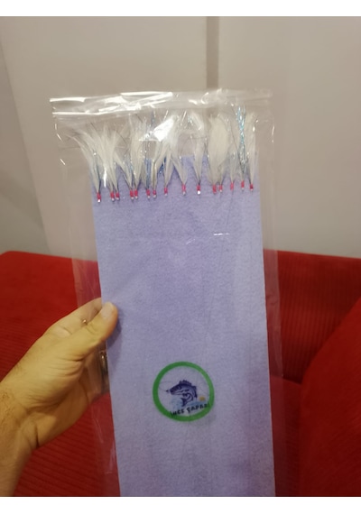 15 Li Palamut Çaparisi Tekne Beyaz